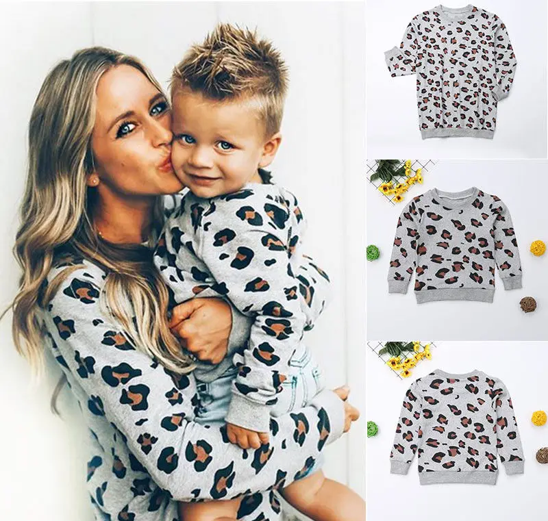 Family Matching Outfits Mother Daughter Son Kid Long Sleeve Leopard Print Sweatshirts Family Clothes Looking Outfits
Family Matching Outfits Mother Daughter Son Kid Long Sleeve Leopard Print Sweatshirts Family Clothes Looking Outfits