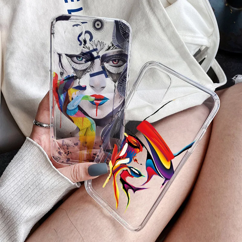 Cool Girl Phone Case For iPhone 12 11 13 Pro Max mini 7 8 Plus Soft TPU Heavy makeup Shell for iPhone X XS Max XR SE2020 Fundas
Cool Girl Phone Case For iPhone 12 11 13 Pro Max mini 7 8 Plus Soft TPU Heavy makeup Shell for iPhone X XS Max XR SE2020 Fundas