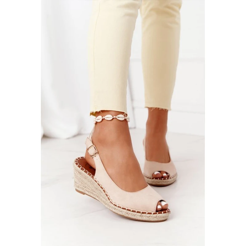 New Summer Women Sandals Leather Peep Toe Buckle Wedge Sandals Women Casual Shoes Comfortable Platform Females Mid Heel Sandals
New Summer Women Sandals Leather Peep Toe Buckle Wedge Sandals Women Casual Shoes Comfortable Platform Females Mid Heel Sandals