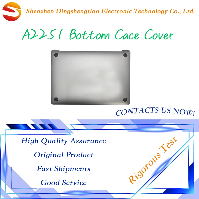 Новый оригинальный нижний чехол для ноутбука Macbook Pro Retina 13 дюймов A2251 серый и