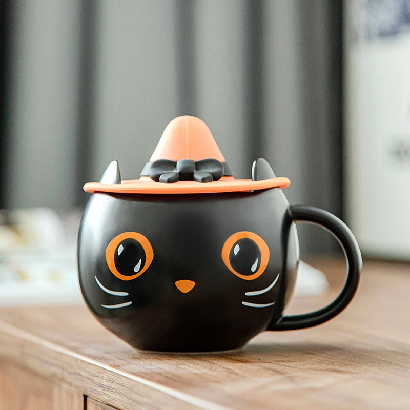 Кофейная кружка на Хэллоуин персонализированная Милая чайная чашка
