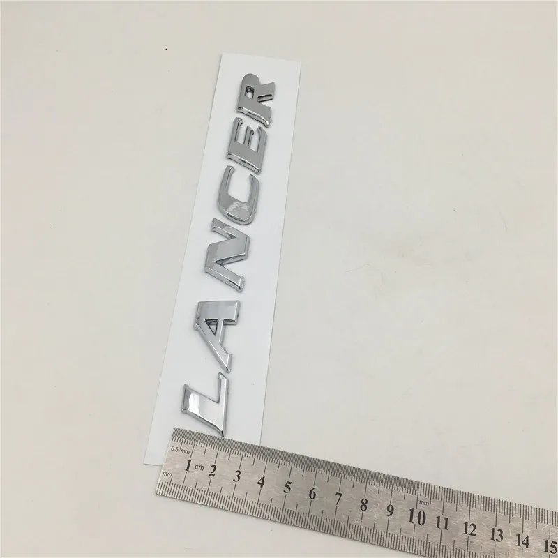 For Mitsubishi Lancer Emblem Logo Car Rear Trunk Letters Badge Nameplate Sticker
For Mitsubishi Lancer Emblem Logo Car Rear Trunk Letters Badge Nameplate Sticker