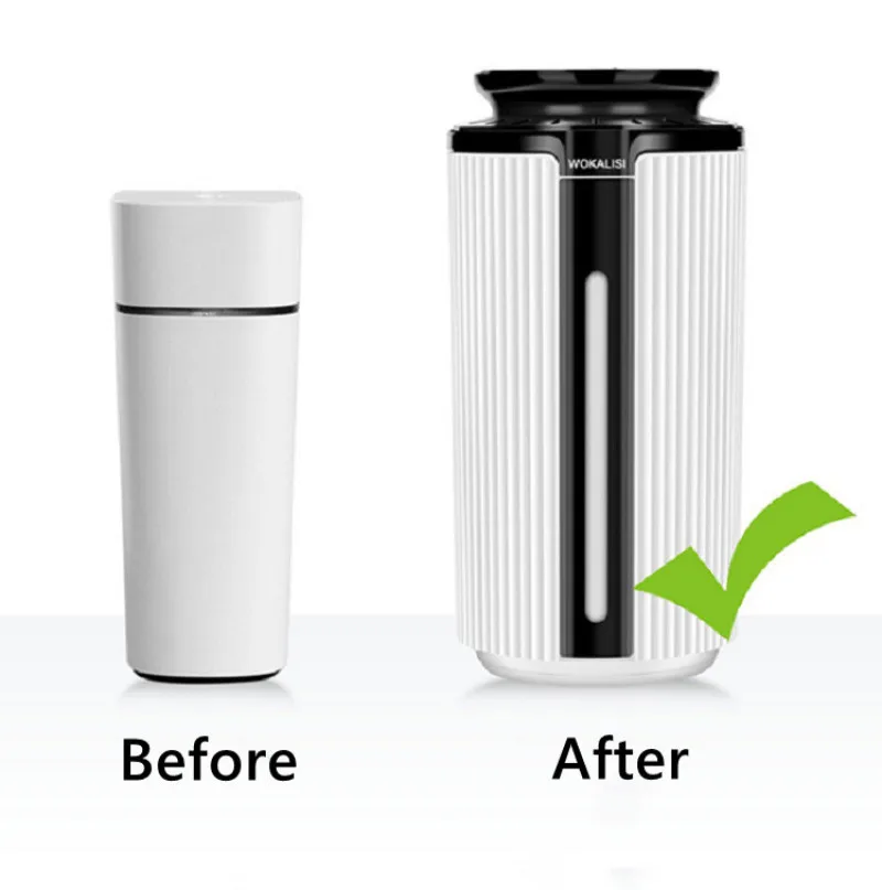 900 ml Air Humidifier Indoor Cool Mist Ultrasonic Diffuser Portable With Colorful Light For Home
900 ml Air Humidifier Indoor Cool Mist Ultrasonic Diffuser Portable With Colorful Light For Home
