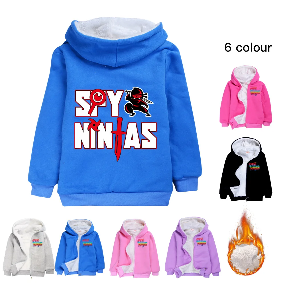 SPY NINJAS KIDS Winter Coat Kids Cartoon Hooded Toddler Girl Winter Clothes As New Year Gift for Fashion Boy Warm Winter Jacket
SPY NINJAS KIDS Winter Coat Kids Cartoon Hooded Toddler Girl Winter Clothes As New Year Gift for Fashion Boy Warm Winter Jacket