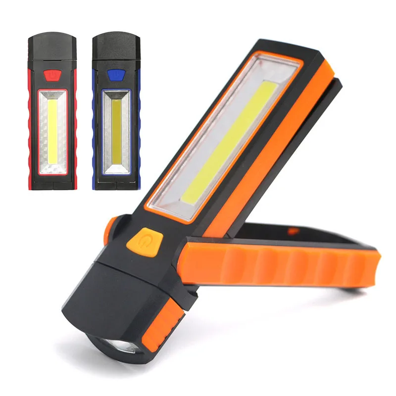 COB Flashlight Portable Torch LED Magnetic Auto Repair Work Light Lantern Hook Hanging Outdoors AAA Battery 4 Color Tent Lamp
COB Flashlight Portable Torch LED Magnetic Auto Repair Work Light Lantern Hook Hanging Outdoors AAA Battery 4 Color Tent Lamp