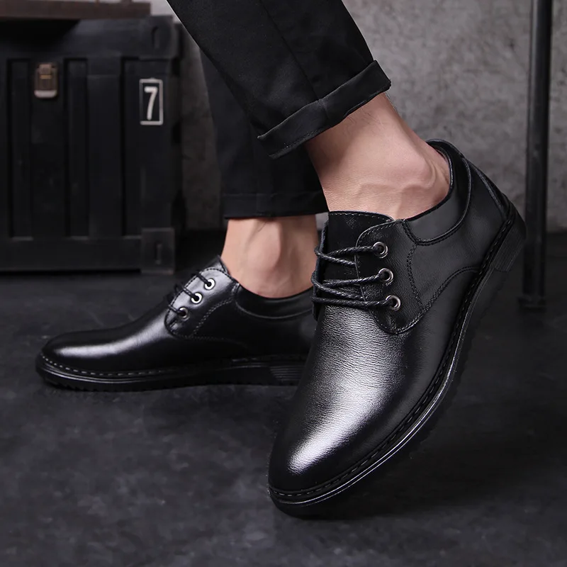 Dress Oxford Shoes for Men Genuine Leather Vintage Formal Men Shoes Classic Footwear Business Party Shoes Men Wedding Elegant
Dress Oxford Shoes for Men Genuine Leather Vintage Formal Men Shoes Classic Footwear Business Party Shoes Men Wedding Elegant