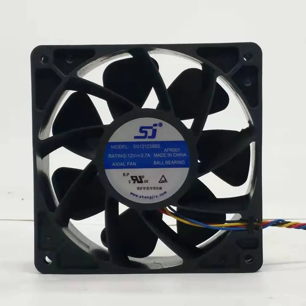 Для SJ SG121238BS DC 12V 2.7A 120x120x38 мм 12 см для S7 S9 T9 L3 Повседневный охлаждающий вентилятор
Для SJ SG121238BS DC 12V 2.7A 120x120x38 мм 12 см для S7 S9 T9 L3 Повседневный охлаждающий вентилятор