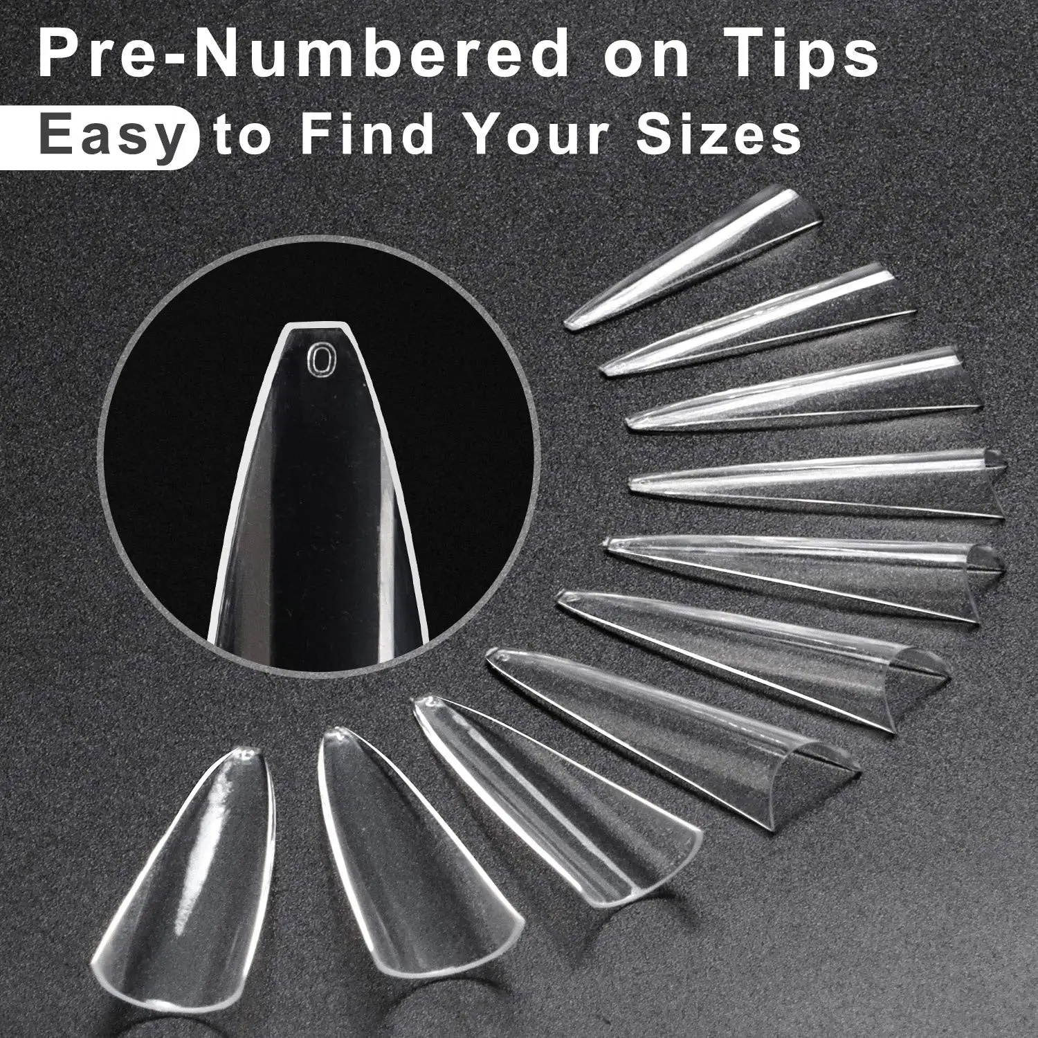 Makartt 500pcs Extra Long Press on Nail Tips, Clear Stiletto Half Nail Pump Ups Tips Long Shape Natural Half Cover Nail Pump-Ups
Makartt 500pcs Extra Long Press on Nail Tips, Clear Stiletto Half Nail Pump Ups Tips Long Shape Natural Half Cover Nail Pump-Ups