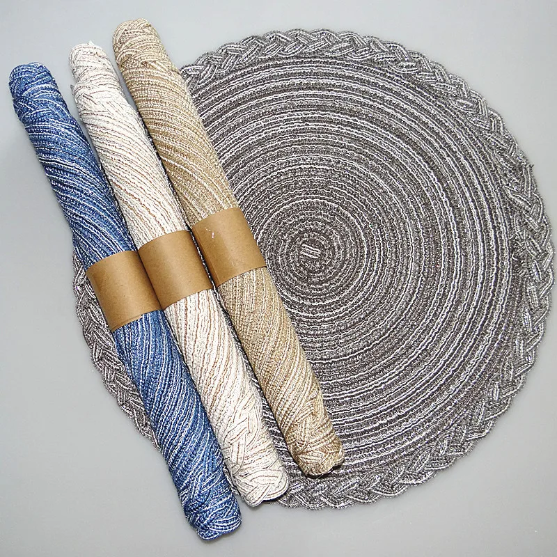 Weave Placemat For Table Heat Insulation Durable Non-slip Tea Coffee Cup Pot Placemats Casserole Plate TableMug Coaster
Weave Placemat For Table Heat Insulation Durable Non-slip Tea Coffee Cup Pot Placemats Casserole Plate TableMug Coaster