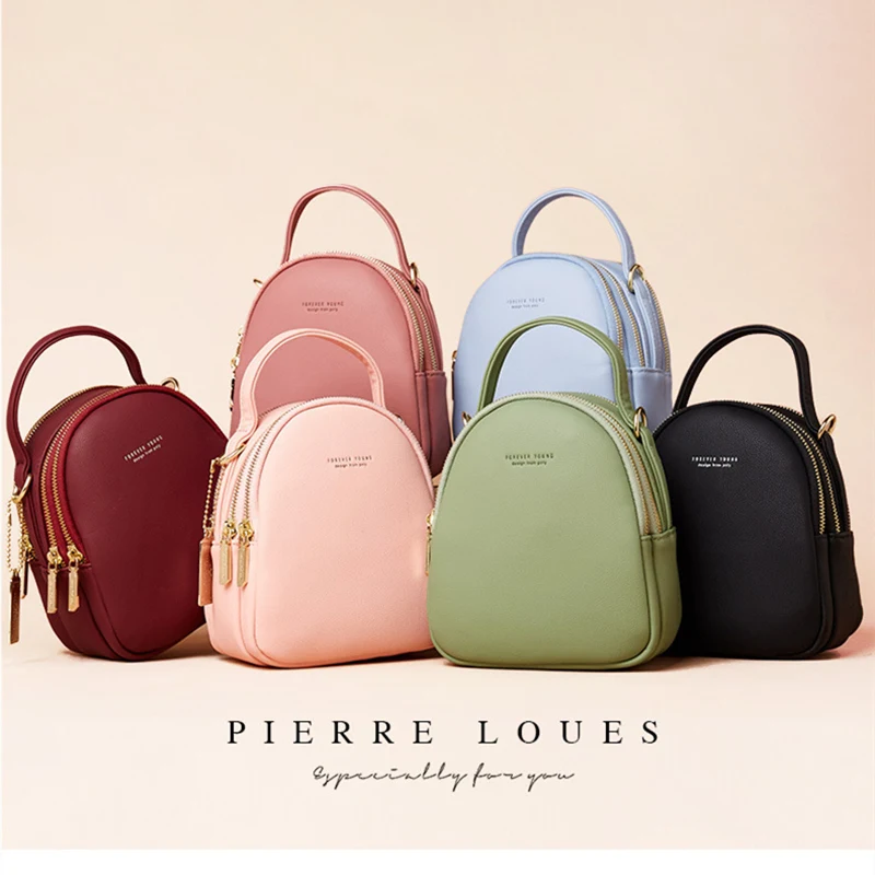 Mini Backpack Women Casual PU Leather Shoulder Bag For Teenage Girls Multi-Function Small Female Ladies School Backpack Mochila
Mini Backpack Women Casual PU Leather Shoulder Bag For Teenage Girls Multi-Function Small Female Ladies School Backpack Mochila