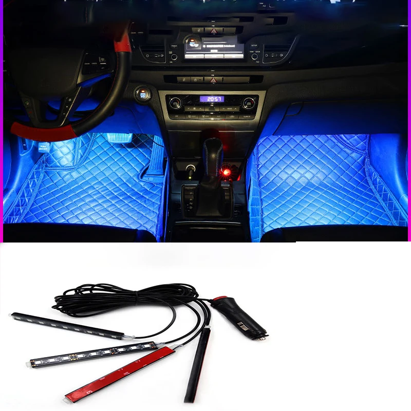 Ambient Strip Light Car Foot Lighting Rock Atmosphere Lights USB RGB LED Soundsync Universal Fitment Car Decoration Sole Lamp
Ambient Strip Light Car Foot Lighting Rock Atmosphere Lights USB RGB LED Soundsync Universal Fitment Car Decoration Sole Lamp