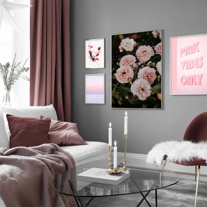 Nordic Style Blooming Peony Flower Poster Pink Sky Sea Wall Art Canvas Painting Print Pictures for Living Room Modern Home Decor
Nordic Style Blooming Peony Flower Poster Pink Sky Sea Wall Art Canvas Painting Print Pictures for Living Room Modern Home Decor