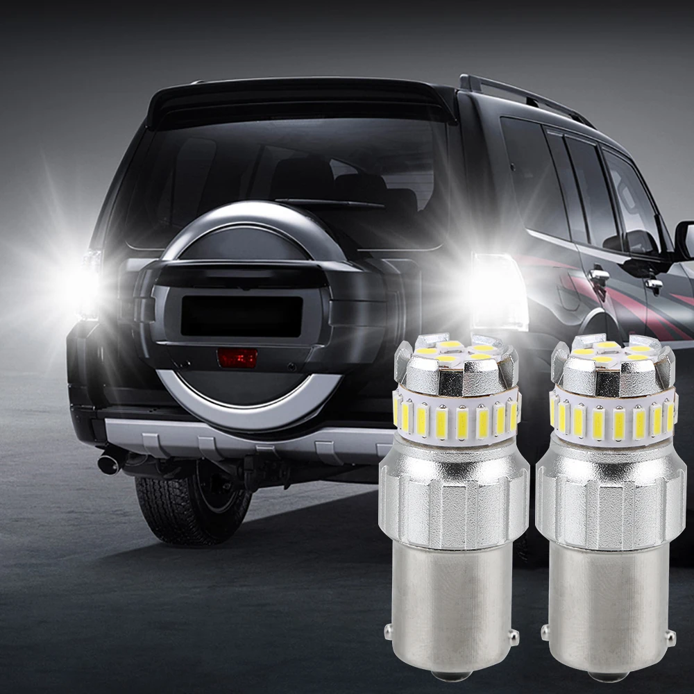 Super Bright 12V 3030 4014 SMD 2pcs 6500K White DRL Car LED Bulbs Daytime Running Lights 1156 7443 3157/3156 T15 LED Light
Super Bright 12V 3030 4014 SMD 2pcs 6500K White DRL Car LED Bulbs Daytime Running Lights 1156 7443 3157/3156 T15 LED Light