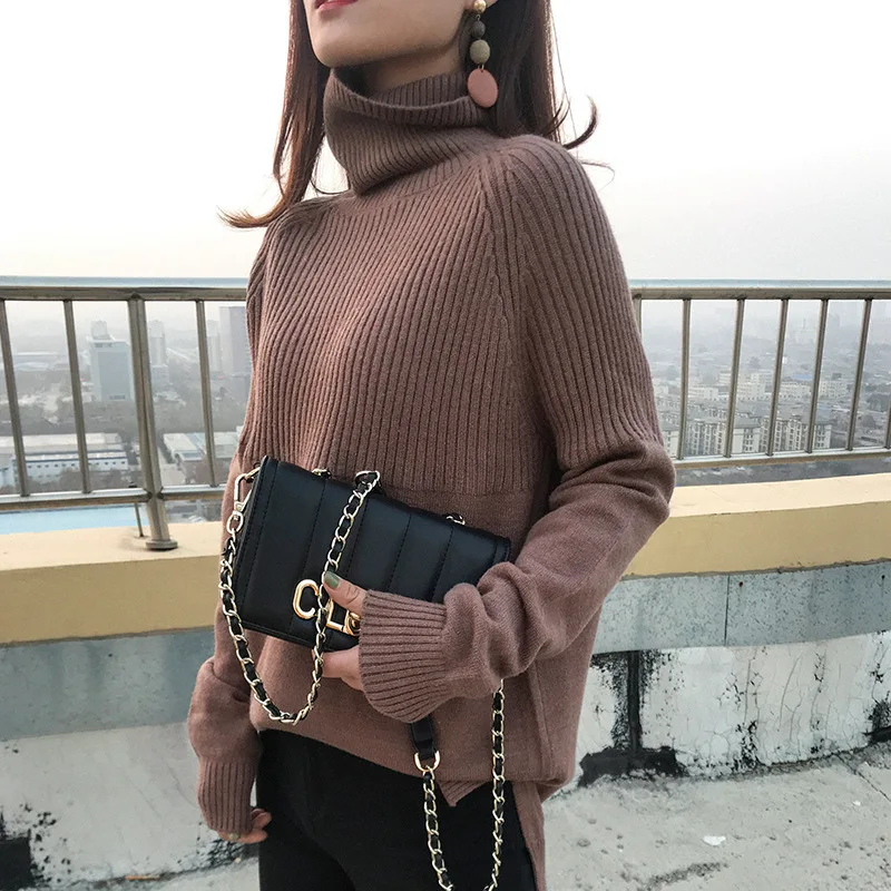 NEW turtleneck womens sweaters Casual Pullovers Solid long sleeve korean top knit sweater women winter plus size harajuku Fall
NEW turtleneck womens sweaters Casual Pullovers Solid long sleeve korean top knit sweater women winter plus size harajuku Fall