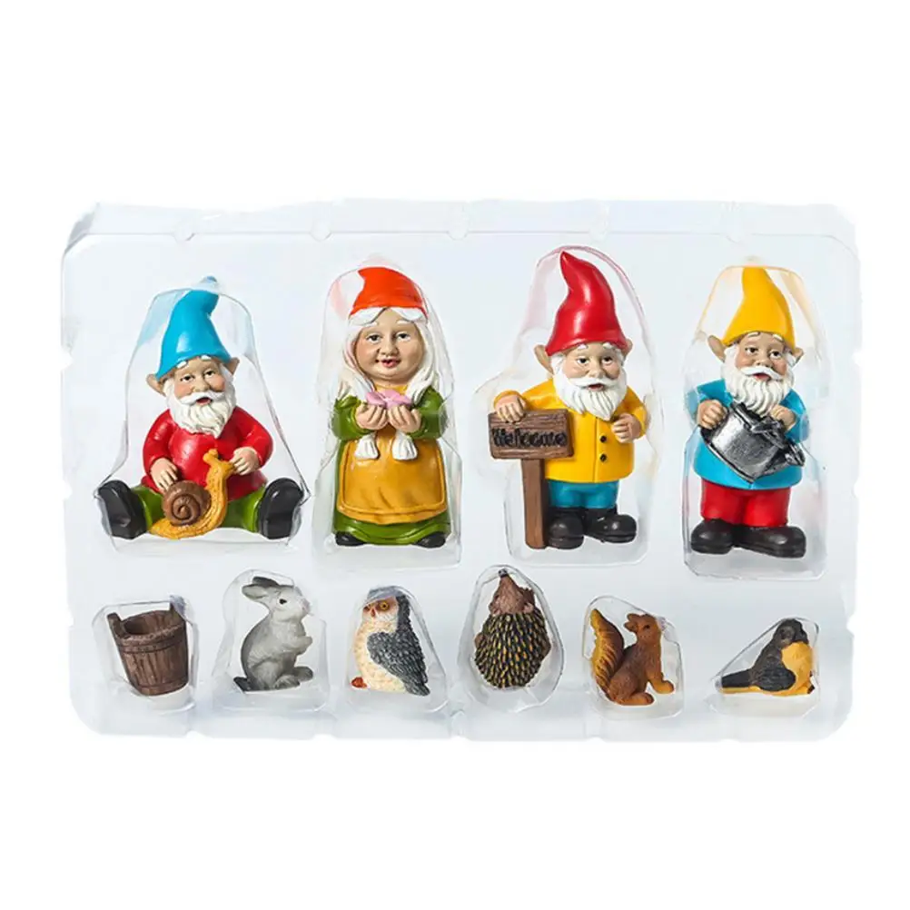 Мини фигурки гнома, забавная миниатюрная фигурка эльфа из смолы, микро карликовая фигурка в горшке, украшения для сада, подарки
Мини фигурки гнома, забавная миниатюрная фигурка эльфа из смолы, микро карликовая фигурка в горшке, украшения для сада, подарки