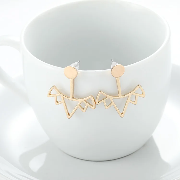 2019 New Smooth Multi-triangular Stitching Round Earrings Fashion Exquisite Ladies Personality Design Earrings Wholesale
2019 New Smooth Multi-triangular Stitching Round Earrings Fashion Exquisite Ladies Personality Design Earrings Wholesale