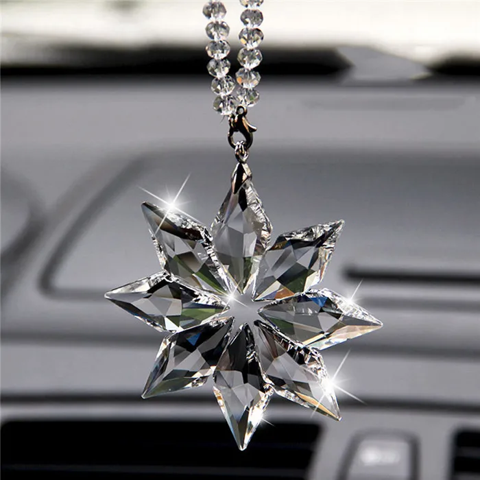 Car Snowflake Ornament Christmas Gift Pendant Transparent Crystal Snowflake Decoration Pendant Sun Car Decoration Accessories
Car Snowflake Ornament Christmas Gift Pendant Transparent Crystal Snowflake Decoration Pendant Sun Car Decoration Accessories