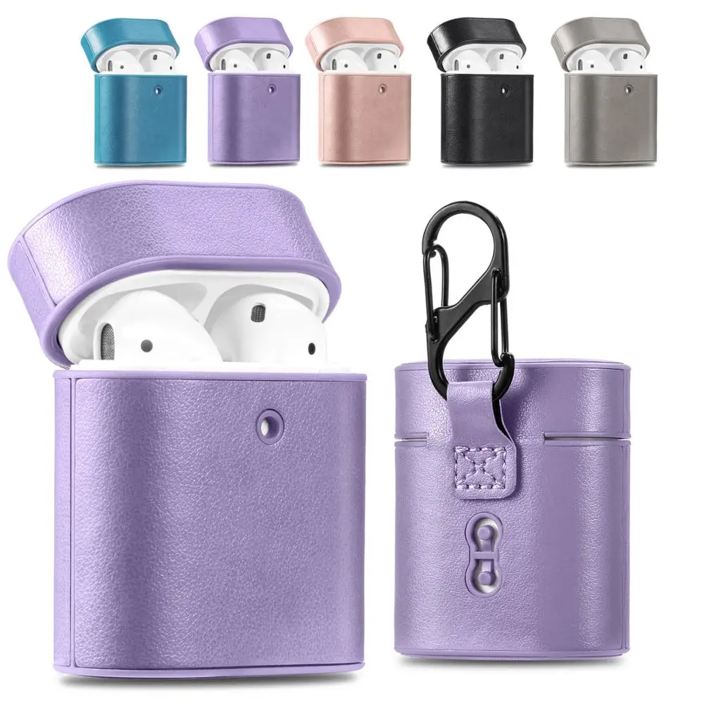 PU Leather Protective Wireless Bluetooth Earphone Case for Apple Airpods 1 2 Shockproof Shell Cover for Airpods
PU Leather Protective Wireless Bluetooth Earphone Case for Apple Airpods 1 2 Shockproof Shell Cover for Airpods
