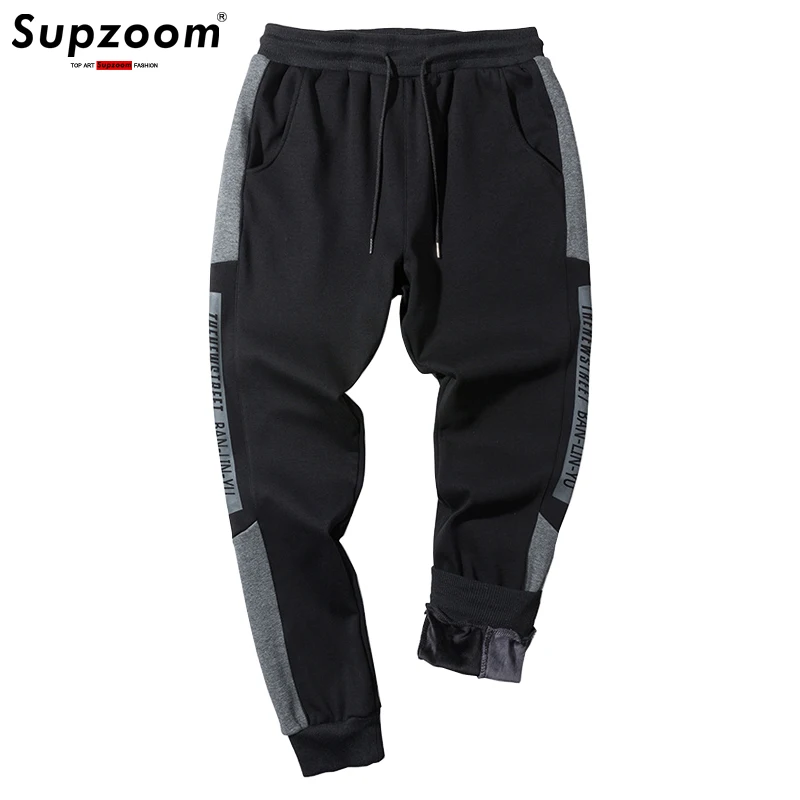 Supzoom Top Fashion Sweatpants Spliced Autumn And Winter 2021 Plush Trend Solid Color Elastic Large Cotton Men's Casual Pants
Supzoom Top Fashion Sweatpants Spliced Autumn And Winter 2021 Plush Trend Solid Color Elastic Large Cotton Men's Casual Pants
