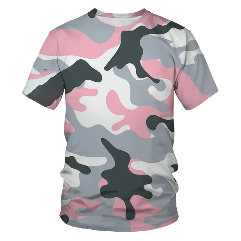 Fashion new military camouflage series 3D printing casual men's T-shirt plus size shirt outdoor sports short-sleeved T-shirt
Fashion new military camouflage series 3D printing casual men's T-shirt plus size shirt outdoor sports short-sleeved T-shirt