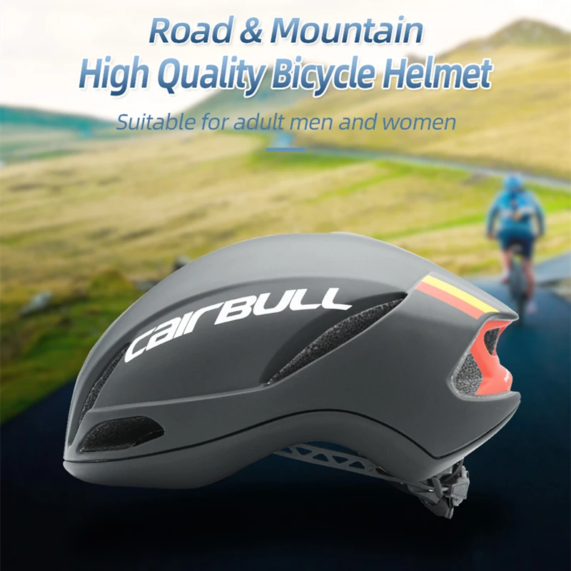 

Cairbull Aero Cycling Helmet TT Time Trial Race Road Bike Helmet For Men Women Aerodynamic Casco Ciclismo Bicycle Equipment