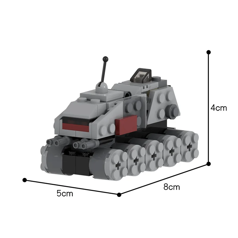 MOC Military High-tech Movie Accurated-Clone Turbo Tank Microfighter Space Series Building Blocks Bricks Toys For Kids
MOC Military High-tech Movie Accurated-Clone Turbo Tank Microfighter Space Series Building Blocks Bricks Toys For Kids