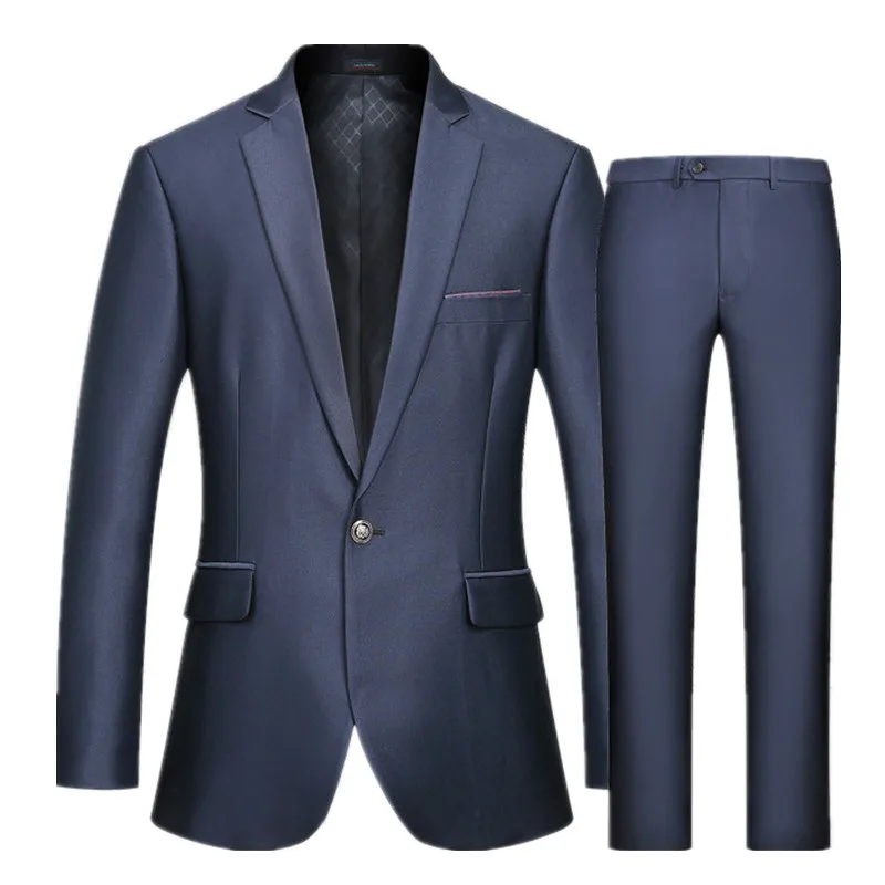 Men's suit gentleman classic single button suit set men's suit two-piece suit (jacket + pants) men's business casual formal suit
Men's suit gentleman classic single button suit set men's suit two-piece suit (jacket + pants) men's business casual formal suit