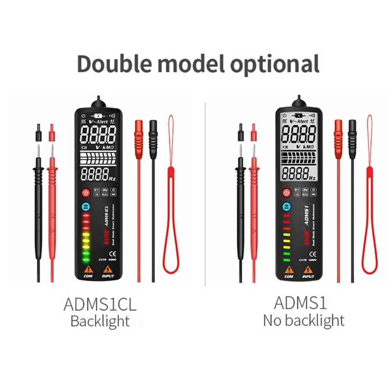 ADMS1CL Dual Mode Smart Multimeter Resistance Tester LCD Digital Toughness Electric Intelligent Voltmeter Voltage Meter
ADMS1CL Dual Mode Smart Multimeter Resistance Tester LCD Digital Toughness Electric Intelligent Voltmeter Voltage Meter