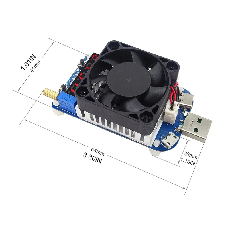 Electronic USB Load Discharge Battery Test HD25/HD35 Fast Charge Load Voltage and Current Meter Measuring Instrument
Electronic USB Load Discharge Battery Test HD25/HD35 Fast Charge Load Voltage and Current Meter Measuring Instrument