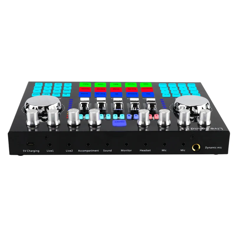 K1 Computer Phone Voice Changer HIFI Live Sound Card Mixer Board Streaming Audio Bluetooth 5.0 Universal
K1 Computer Phone Voice Changer HIFI Live Sound Card Mixer Board Streaming Audio Bluetooth 5.0 Universal
