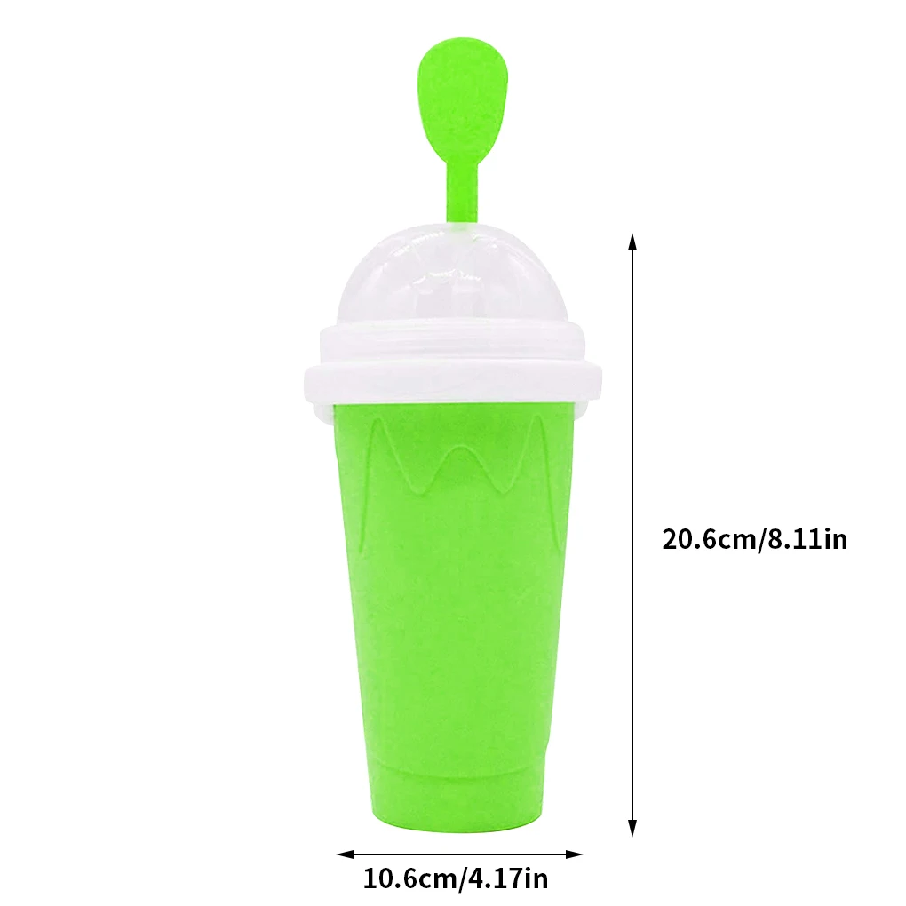 Portable Quick-frozen Slushy Ice Cream Maker Squeeze Slush Quick Cooling Cup Milkshake Molds Bottles Smoothie Cup with Spoon 
Portable Quick-frozen Slushy Ice Cream Maker Squeeze Slush Quick Cooling Cup Milkshake Molds Bottles Smoothie Cup with Spoon
