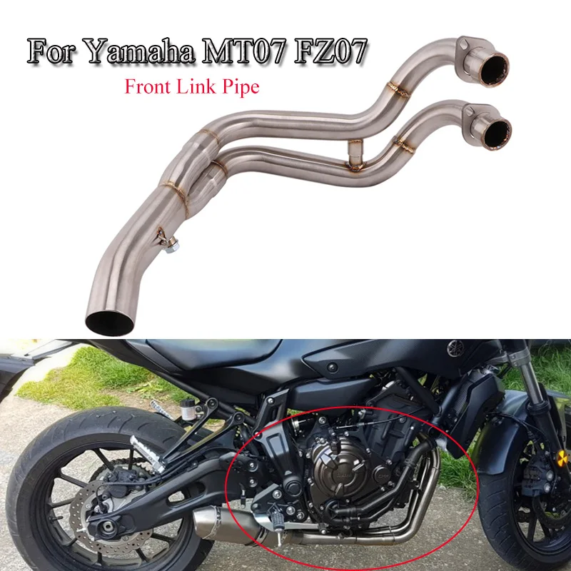 MT07 FZ-07 выхлопная система мотоцикла, выхлопная труба, передняя Соединительная труба из нержавеющей стали, Соединительная труба без застежки ...
MT07 FZ-07 выхлопная система мотоцикла, выхлопная труба, передняя Соединительная труба из нержавеющей стали, Соединительная труба без застежки ...