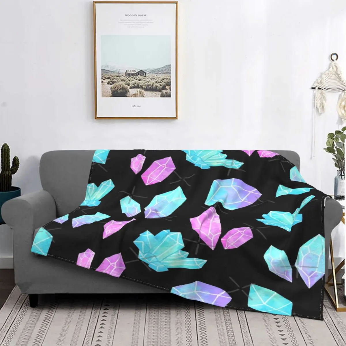Pastel Watercolor Crystals Black Blanket Bedspread Bed Plaid Bedspread Bed Blankets Blanket Hoodie Blankets For Baby
Pastel Watercolor Crystals Black Blanket Bedspread Bed Plaid Bedspread Bed Blankets Blanket Hoodie Blankets For Baby