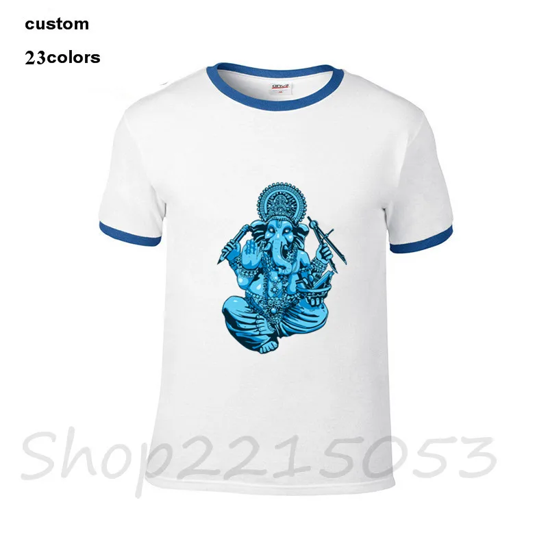 Новое поступление 2020 Мужская модная футболка Ganesh Loves Vector размеры xs-xxxl футболки