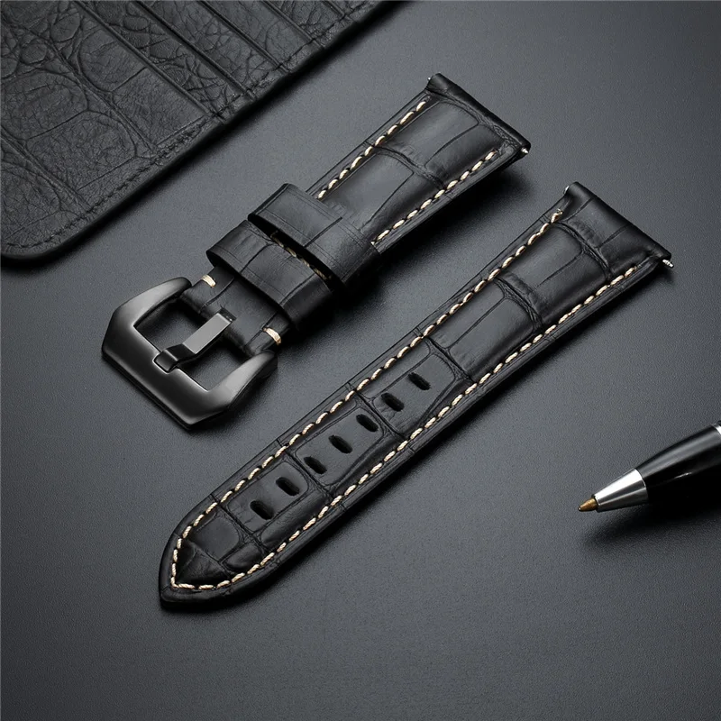 New Bamboo Texture Design Watchband Genuine Leather Straps Watch Accessories Stainless Steel Buckle Luxury Replacement Straps
New Bamboo Texture Design Watchband Genuine Leather Straps Watch Accessories Stainless Steel Buckle Luxury Replacement Straps