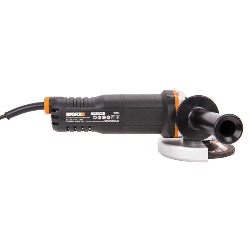 Шлифовальная машина Worx WX711 коробка 750 Вт 115 мм | Инструменты
