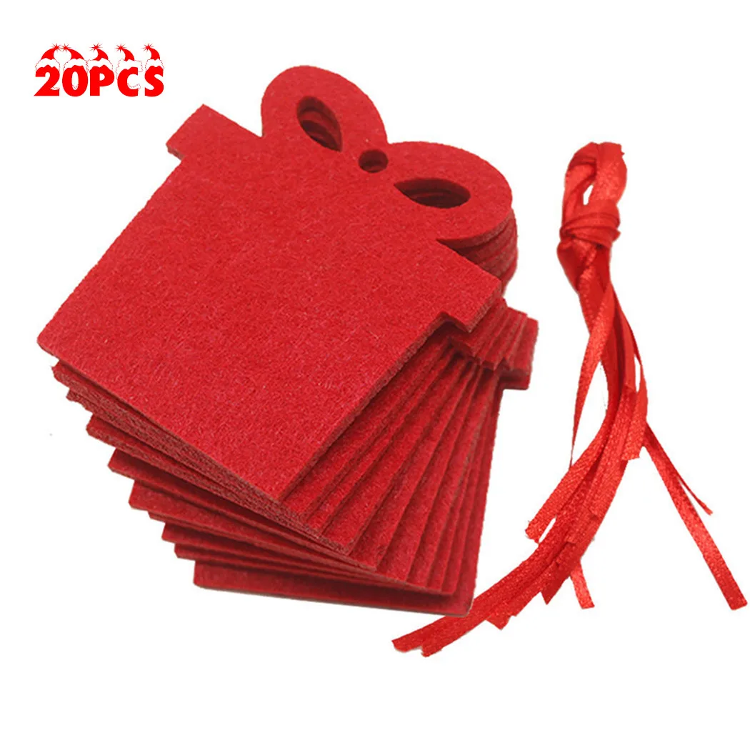 20pcs/lot Felt Christmas Tree Pendants Ornaments Xmas Hanging Ornaments DIY Craft New Year Festival Christmas Supplies
20pcs/lot Felt Christmas Tree Pendants Ornaments Xmas Hanging Ornaments DIY Craft New Year Festival Christmas Supplies