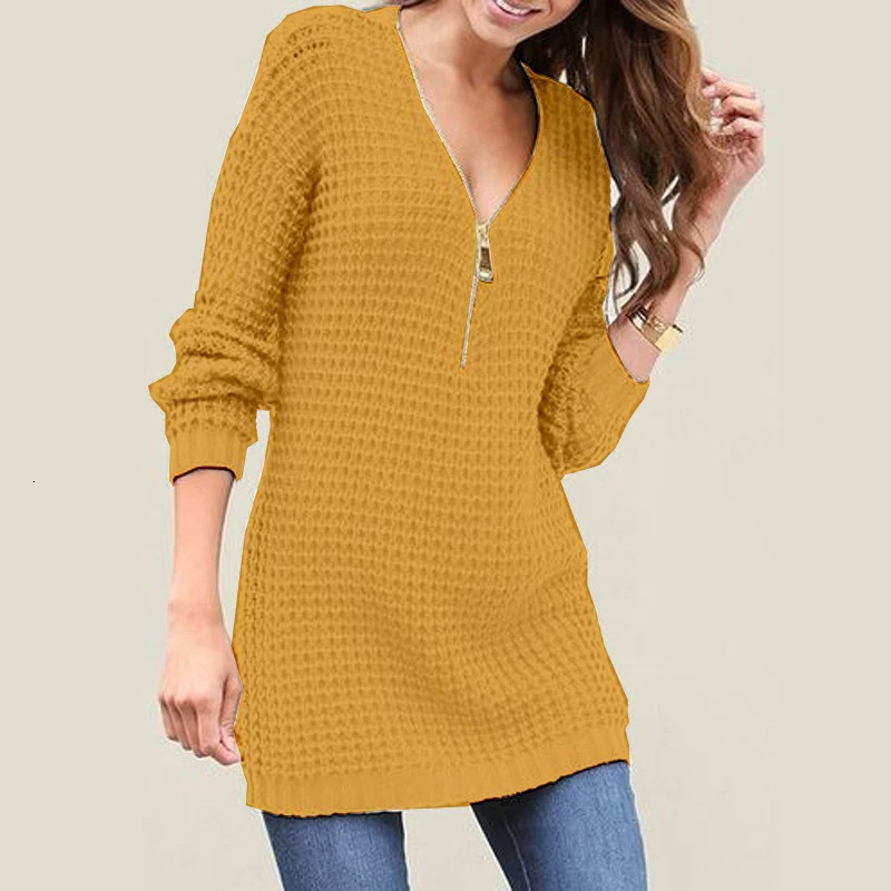Ladies pregnant women zip-knit dress autumn and winter long-sleeved warm sweater dress plus size pregnancy dress
Ladies pregnant women zip-knit dress autumn and winter long-sleeved warm sweater dress plus size pregnancy dress