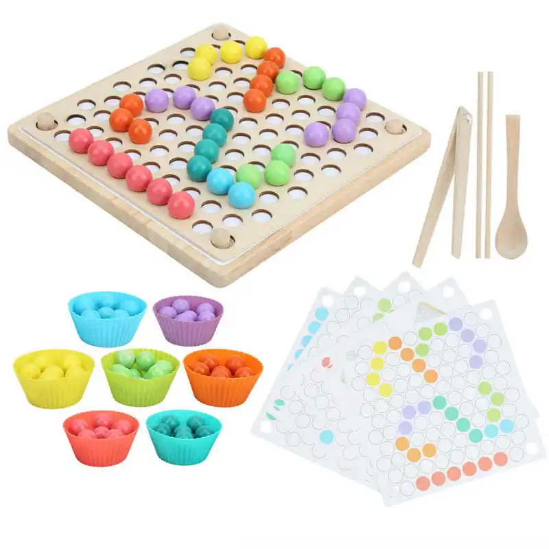 Деревянные бусины-зажимы, радужная игрушка, набор для игр, точечные бусины, настольные игры, игрушка, радужные бусины-зажимы, пазл, Обучающие... 
Деревянные бусины-зажимы, радужная игрушка, набор для игр, точечные бусины, настольные игры, игрушка, радужные бусины-зажимы, пазл, Обучающие...