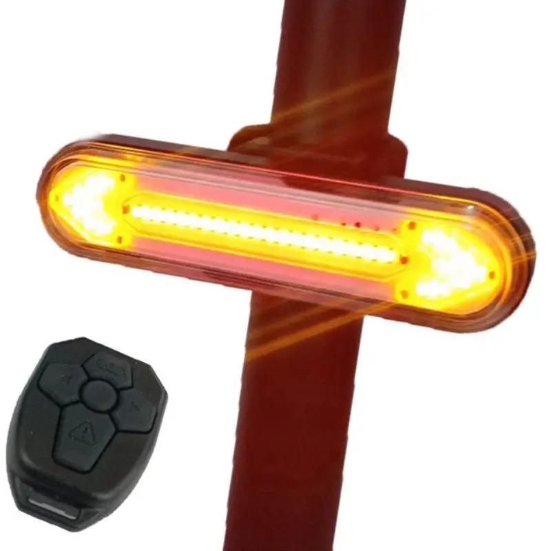 Bicycle Rear Light LED Wireless Remote Control USB Rechargeable Mountain Bike Tail Turn Signal Warning Light Lighting Tool
Bicycle Rear Light LED Wireless Remote Control USB Rechargeable Mountain Bike Tail Turn Signal Warning Light Lighting Tool