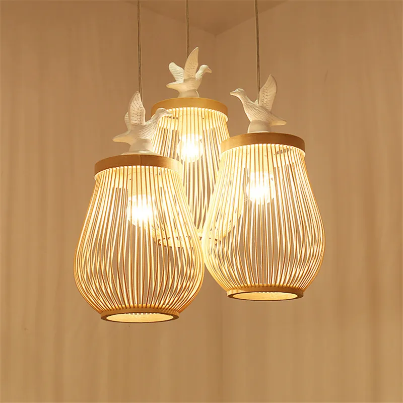 Japanese Tatami Wooden Bird LED Chandeliers Lamp Hade Bedroom Living Room Study Pendant Lamp Lighting Furniture Decor Lamp Avize
Japanese Tatami Wooden Bird LED Chandeliers Lamp Hade Bedroom Living Room Study Pendant Lamp Lighting Furniture Decor Lamp Avize