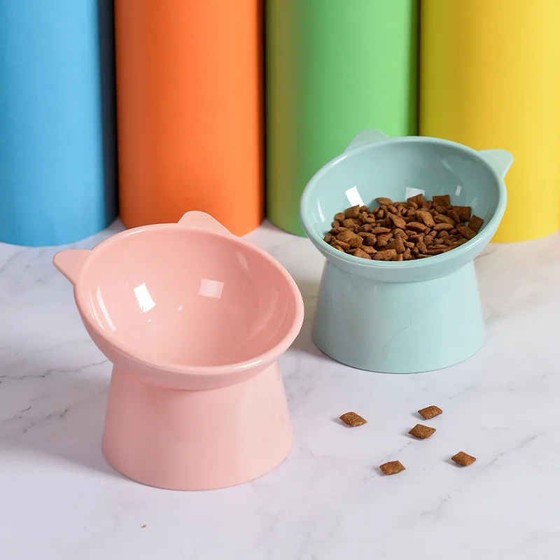 Cat Bowl High Foot Dog Bowl 45°Neck Protector Cat Pet Food Water Bowl Anti-overturning Binaural Pet Feeding Cup Pet Feeder Bowl
Cat Bowl High Foot Dog Bowl 45°Neck Protector Cat Pet Food Water Bowl Anti-overturning Binaural Pet Feeding Cup Pet Feeder Bowl