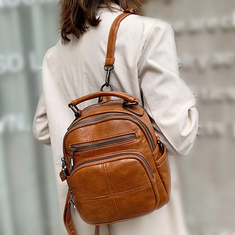 Модный женский рюкзак, высококачественные кожаные школьные ранцы, рюкзаки для девочек-подростков, Женская винтажная сумка через плечо, дор...
Модный женский рюкзак, высококачественные кожаные школьные ранцы, рюкзаки для девочек-подростков, Женская винтажная сумка через плечо, дор...