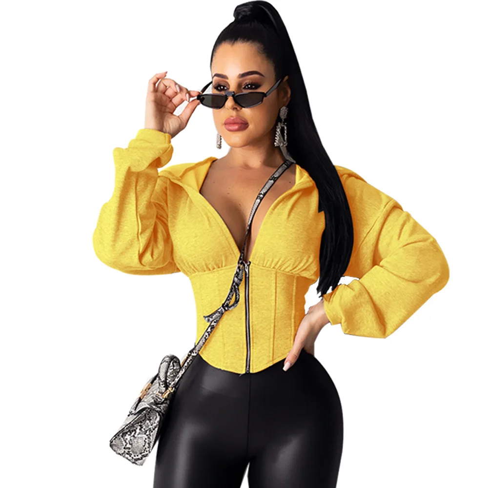 Crop top hoodie Long Sleeve zipup hoodie women fitness tracksuit long sleeve elastic skinny leggins sportswear swank jacket
Crop top hoodie Long Sleeve zipup hoodie women fitness tracksuit long sleeve elastic skinny leggins sportswear swank jacket