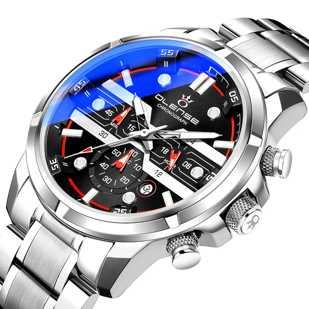 Luxury Brand Men's Watch Sports Watch Fashion Casual Design Waterproof Stopwatch Date Quartz Watch
Luxury Brand Men's Watch Sports Watch Fashion Casual Design Waterproof Stopwatch Date Quartz Watch