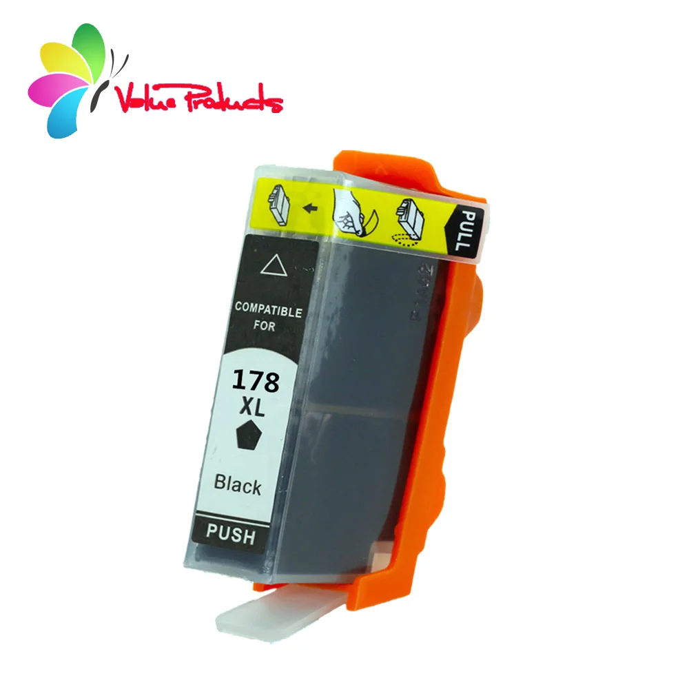 Value products HP 178XL 178 XL 1 упаковка картриджей совместимы с Photosmart C5324 C5370 C5373 C5380 C5383