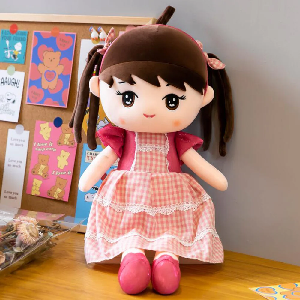 Sleep Sweet Girl Plaid Skirt Bed Doll Children Plush Stuffed Toy Birthday Christmas Gift
Sleep Sweet Girl Plaid Skirt Bed Doll Children Plush Stuffed Toy Birthday Christmas Gift