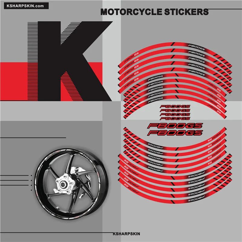 Motorcycle tyre Sticker inner rim reflective decoration decal For BMW F800GS
Motorcycle tyre Sticker inner rim reflective decoration decal For BMW F800GS