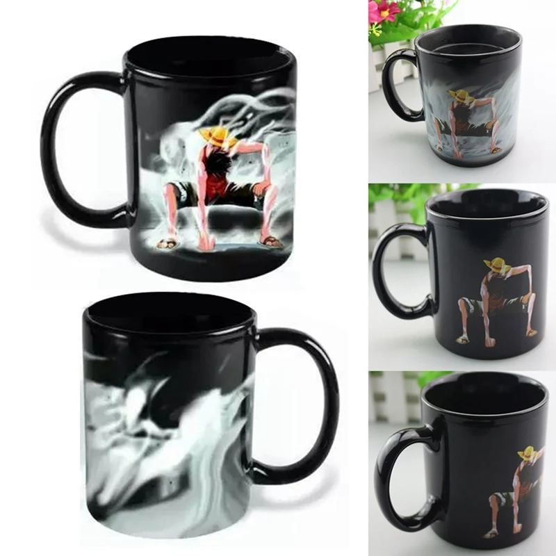 Pirate King Monkey D Luffy Mug Cup Magic Ceramic Coffee Cups Hot Cold Heat Sensitive Color-Changing For Friend Gift
Pirate King Monkey D Luffy Mug Cup Magic Ceramic Coffee Cups Hot Cold Heat Sensitive Color-Changing For Friend Gift