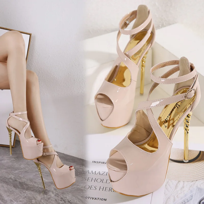 Women's Sandals 2021 New Summer Women Luxury Brand Sexy Stiletto High Heels Platform Woman Shoes Chaussure Femme Free Shipping
Women's Sandals 2021 New Summer Women Luxury Brand Sexy Stiletto High Heels Platform Woman Shoes Chaussure Femme Free Shipping